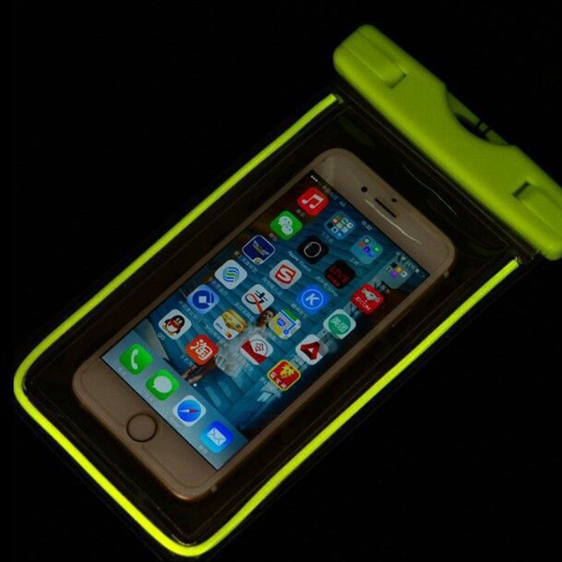 水下拍照手机防水袋温泉游泳手机通用iphone7plus触屏包6s潜水套