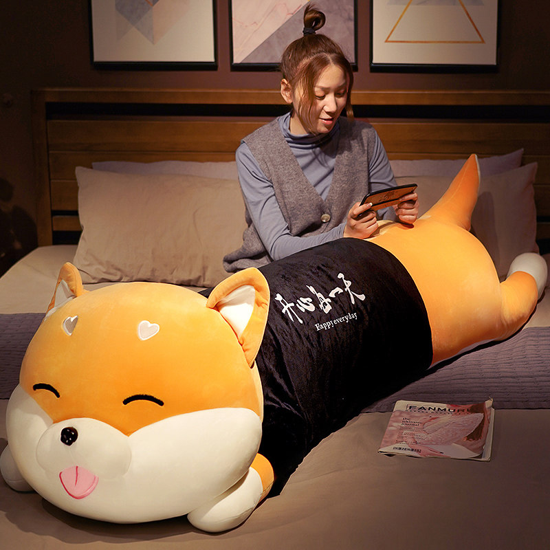 抱枕床头靠垫床上靠枕男生款睡觉夹腿专用学生宿舍长条大枕头女生