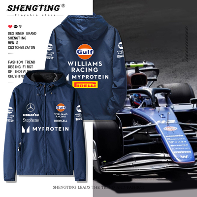 Williams方程式F1赛车外套冲锋衣