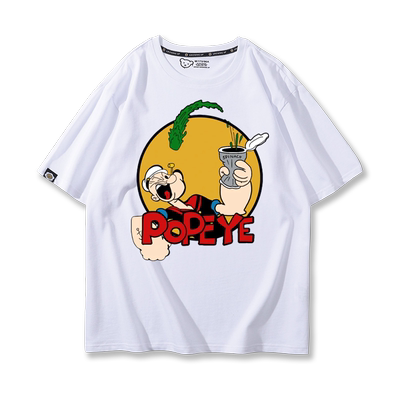 新款纯棉宽松周边半袖潮