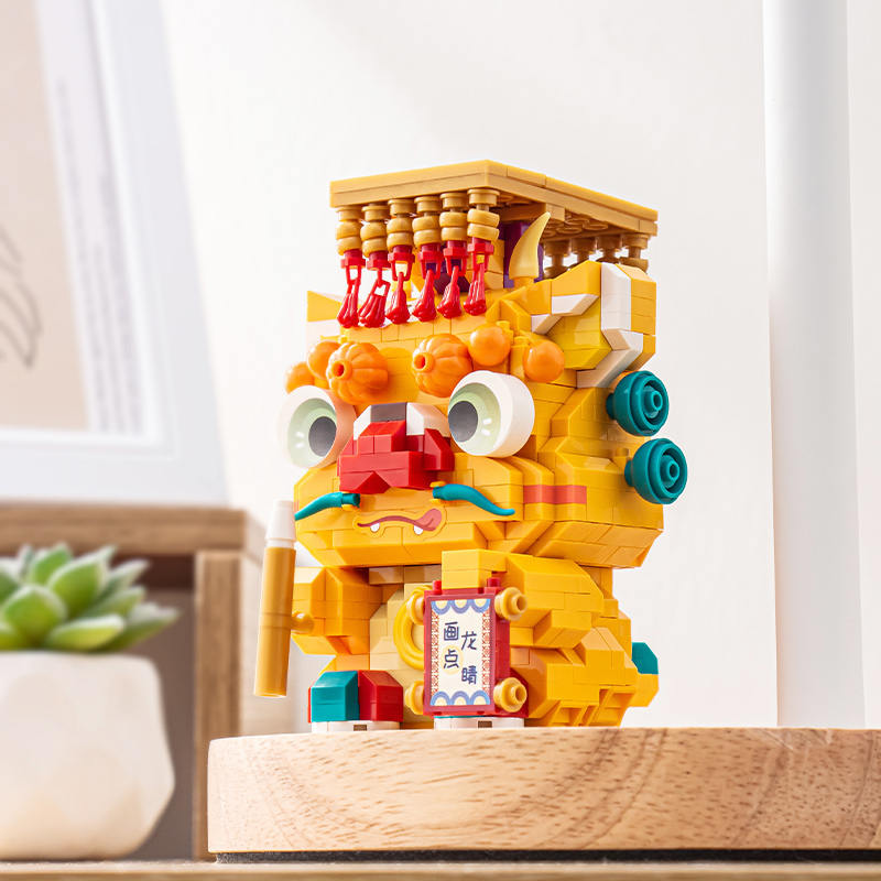 俐智LOZ积木龙年春节新