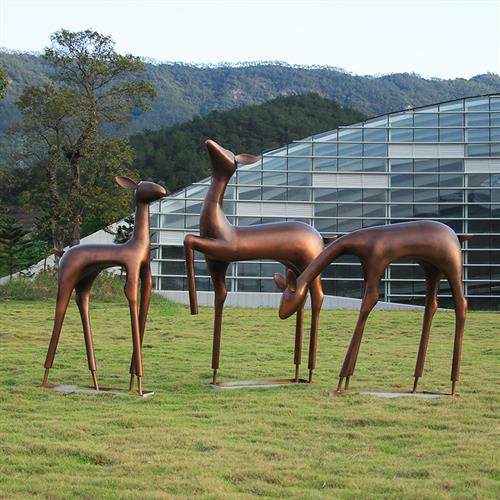 大型不锈钢雕塑定制镜面圆环鹿户外厂家鱼月亮校园景观镂空球摆件,商业/办公家具,雕塑,淘宝优惠券,粉丝福利购,淘宝优惠卷