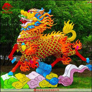 灯会制作传统花灯定做春节大型造型灯箱元宵节灯展迎春灯笼定制