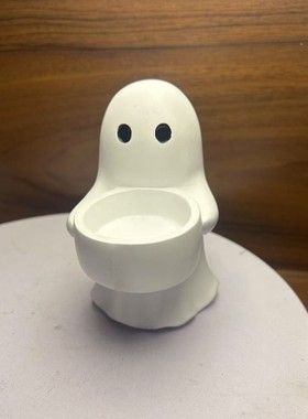 装饰品小鬼创意新款摆件幽灵挑衅幽灵中指礼物搞怪桌面可爱