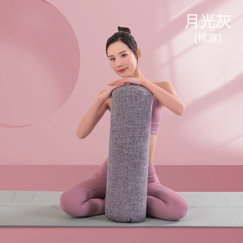 可抽真空艾扬格瑜伽抱枕腰枕阴瑜伽初学者枕头颈椎长方形辅具