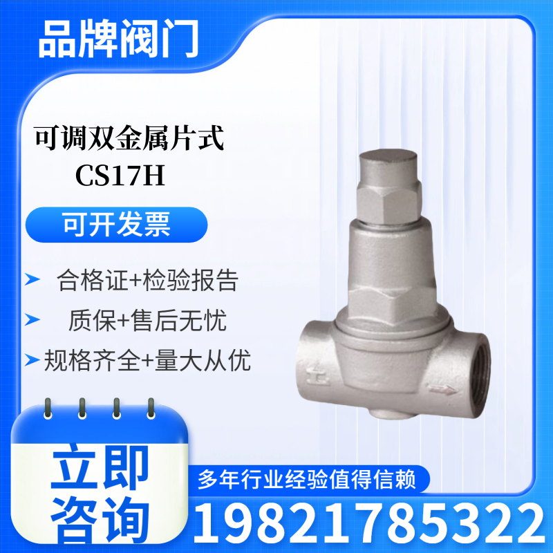 可调双金属片式CS17H
