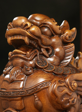 招财貔貅摆件飞天貔恘皮丘办公室酒柜店铺前台装饰品新店开业礼品