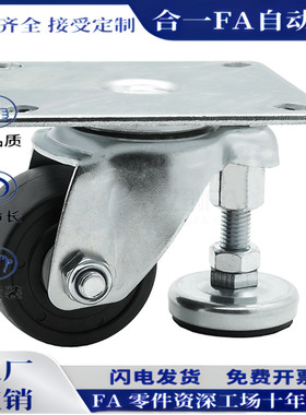 CGP01-D65 / CGP01-D75 /CLT01-D50-NE 带调节块脚轮