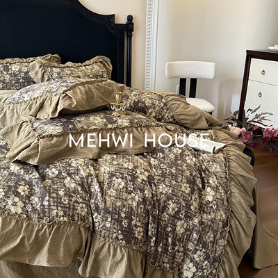 法式宿舍美式被套床品套件