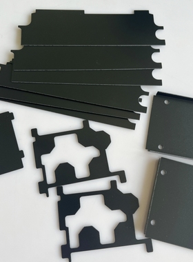 日本住友VHF850MAB 绝缘垫片聚碳酸脂PC黑色磨砂无卤素绝缘板垫片