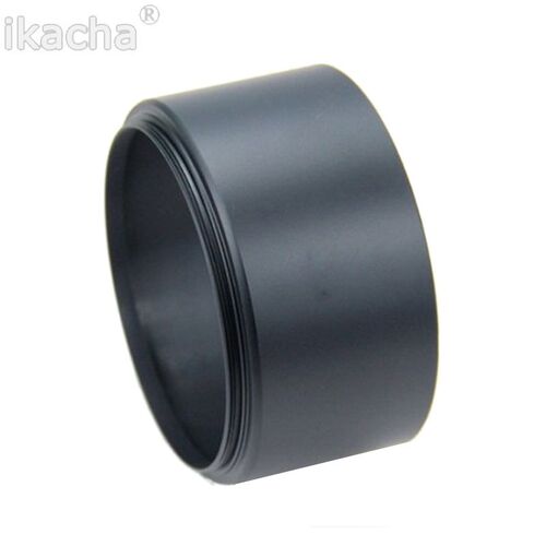 Universal 49 52 55 58 62 67 72 77mm Long Metal Lens Hood for