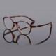 Blue Womens Glasses Reading Men Retro TR90 Anti Round Black