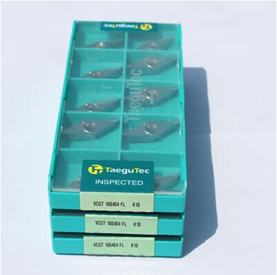 Taegutec  carbide  insert  VCGT160404FL K10  wholesale  VCGT