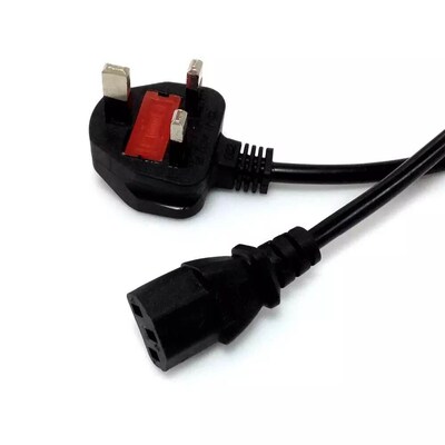 AC Power Cable UK Standard 1.2M Extension Cables Universal