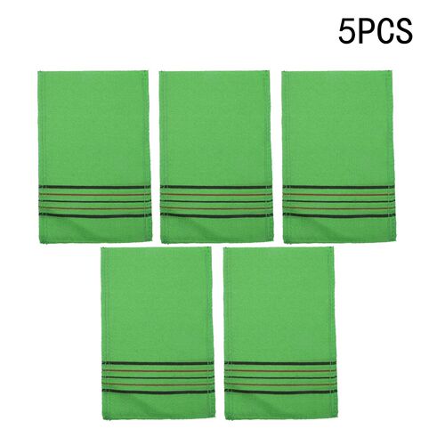 3/5Pcs Korean Italy Exfoliating Body-Scrub Glove Towel Green