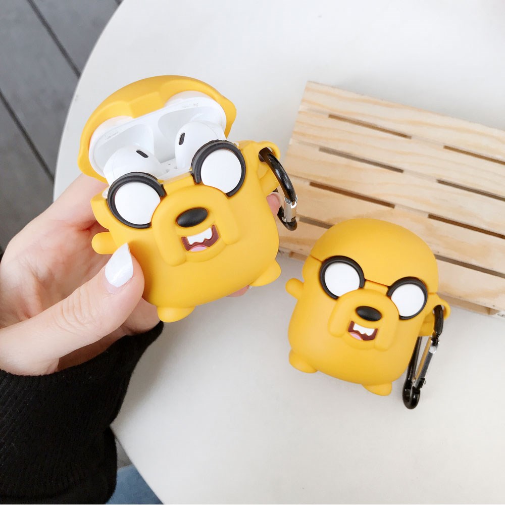 Cartoon Adventure Time Cute Jake The Dog Earphone Bluetooth