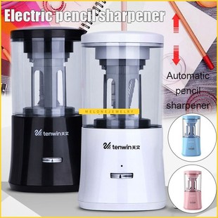 Electric Pencil Sharpener Heavy-duty Helical Blade to Fast S