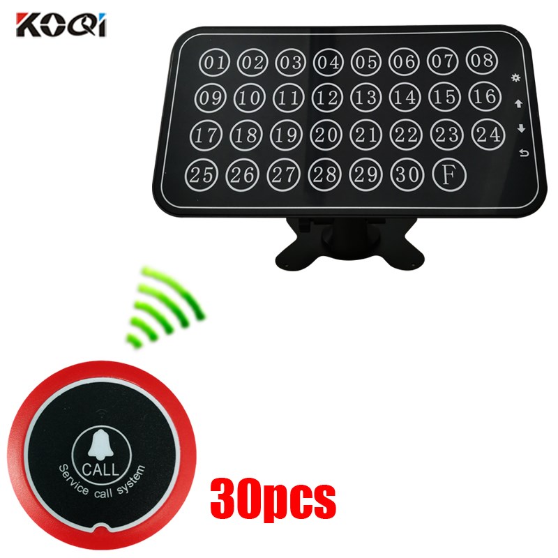 Restaurant Waiter Calling System Wireless Table Bell Pagers