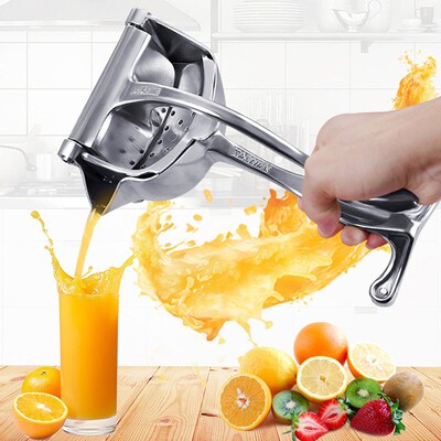 1PC Aluminum Manual Juice Squeezer Hand Pressure Juicer Pome