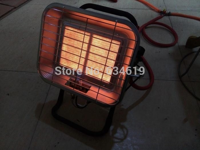 LPG portable infrared gas heater angle adjustable flameout h
