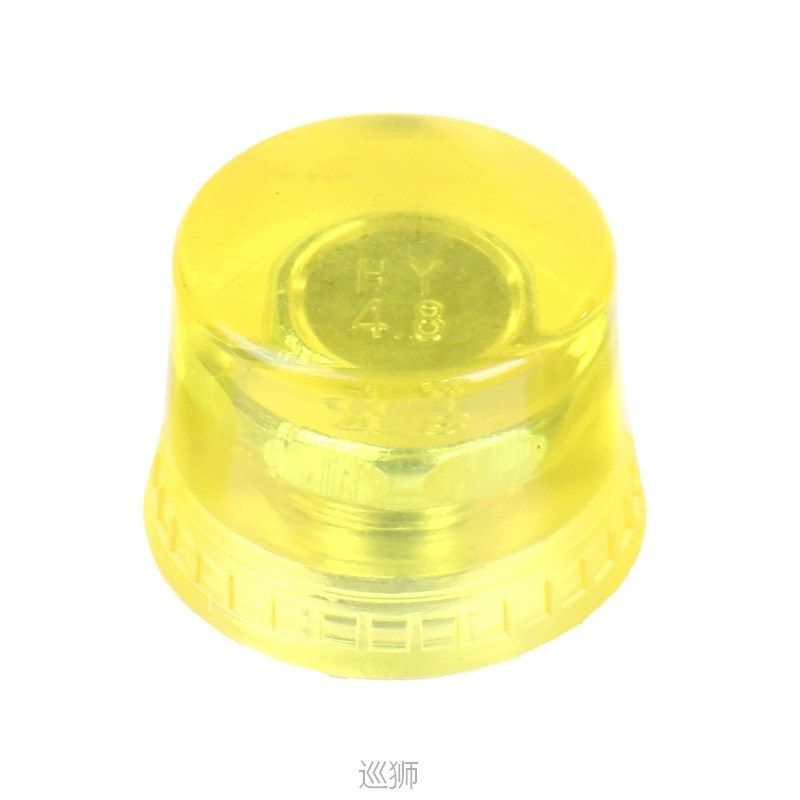 1pcs high quality yellow 25/30/35mm rubber hammer head