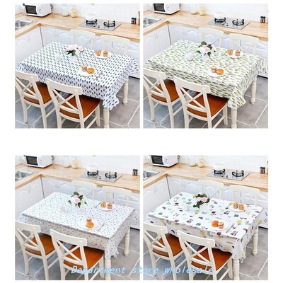 Table Cover Quality PEVA Rectangle Waterproof Oilproof Table