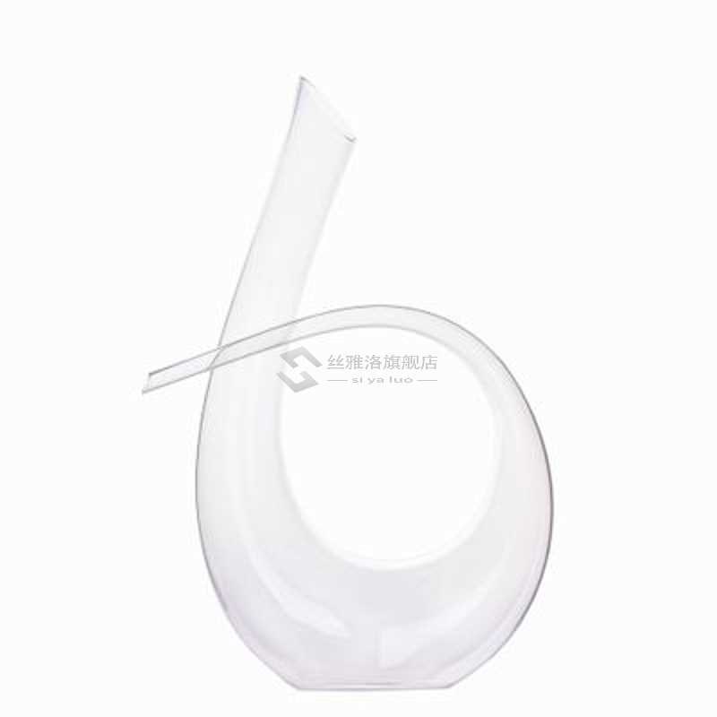 Nordic Creative Handmade Six-shaped Crystal Glass Decanter R