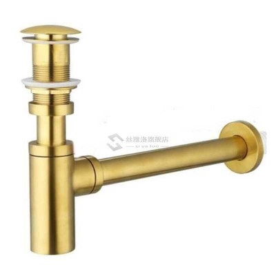 stainless steel Sink faucet brushed gold color Bathroom  wat
