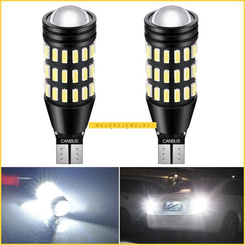 2pcs 2400LM 16 15 W16W LED Canbus Bulb High Power 921 912 Re