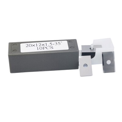 Square 20mm 0.787 inch bide Inserts Cutter Blades 2 Edges fo