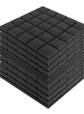 4x-500x500x50mm Soundproof Foam Panels Acoustic Sound Stop A