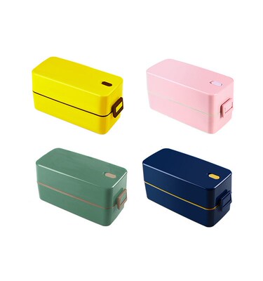 Microwave Lunch Box Nordic Dinnerware Food Storage Container