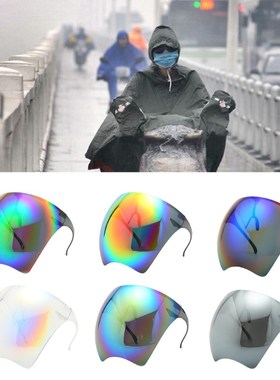 Protective Face Shields with Glasses Anti Spray Visor Full F