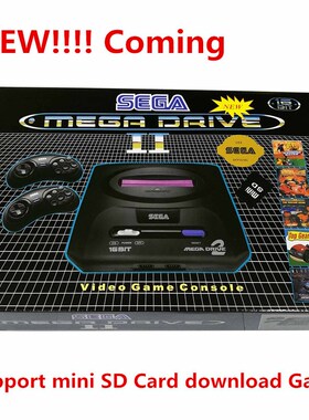 SEGA PAL version  console bulit in 9 games Support Mini SD d