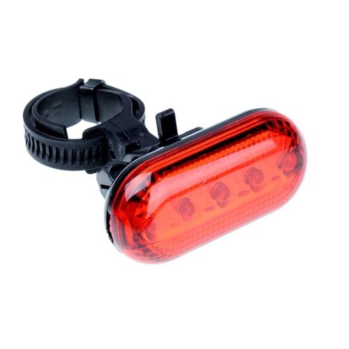 New 5 LED Bicycle Light Bike Rear Tail light Red Warning Fla