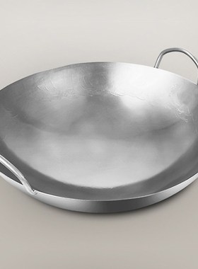 Chinese good quality 1.8mm thick Traditional Iron Wok Handma