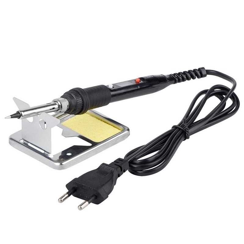 New 908s LCD Dgital Soldering Iron Kit 80W 220V 110V Tempera