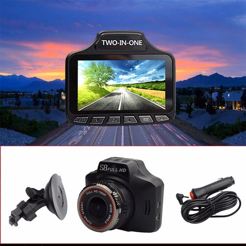 OkeyTech Best 2 In 1 Car DVR S8 Anti Laser Radar detector R