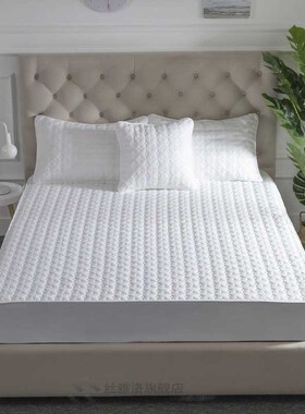 ADOREHOSE Washable Bed Cover Queen Size Breathable Solid Col