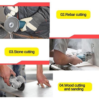 700W 100mm 2 in 1 Electric Angle Grinder Chainsaw 12000rpm M