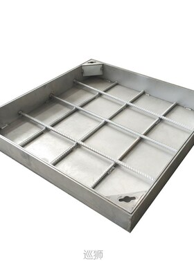 Custom 304 stainless steel manhole cover invisible decorativ