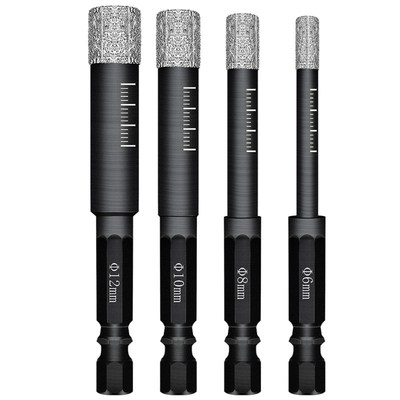 Multifunction Tile Drill Bit Electric Durable Cemented Carbi
