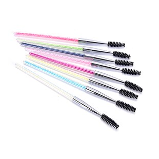Eyelash Eyebrow Brush Rhinestone Eye Makeup Brush Mascara Sp