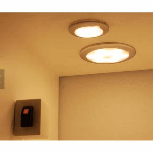Car Ceiling Light 95mm IP67 Waterproof Brightness Adjustable