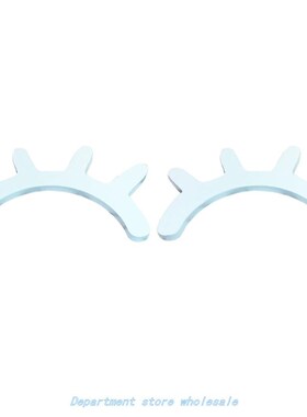 3D EyELaSh WooD WaLL StikErS EyE LaSh WaLL  SELfaDhESivE Bac