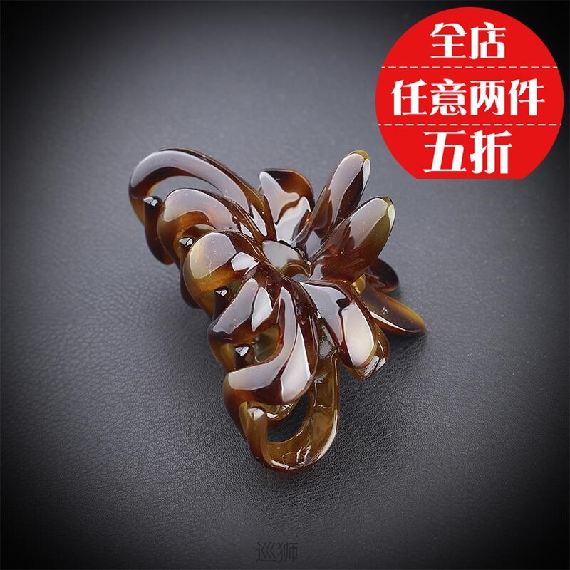Korean medium size shower hair clip hair clip female headpie
