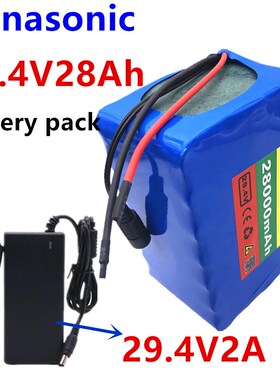 Panasonic 7S5P 24v 28Ah battery 250w 29.4V 28000mAh lit