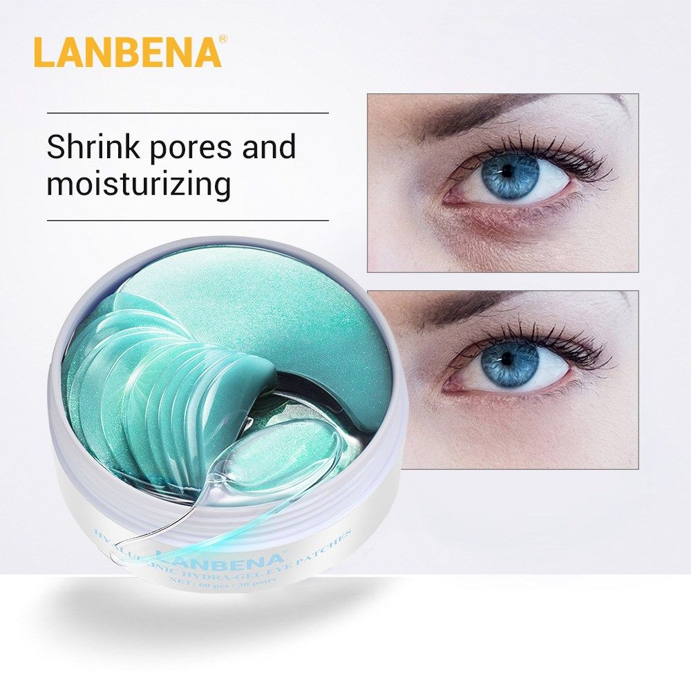 LANBENA Hyaluronic Acid Eye Mask Collagen Eye Patches Moistu
