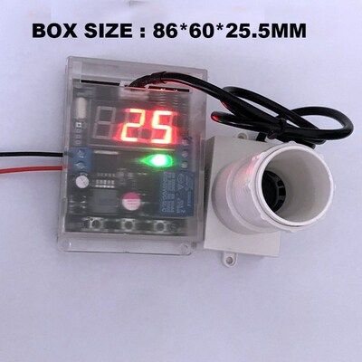With Display Small angle ltrasonic sensor module 10-30V rela