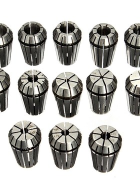 Practical Boutique 13 pieces ER20 Collets for CNC Milling Ma